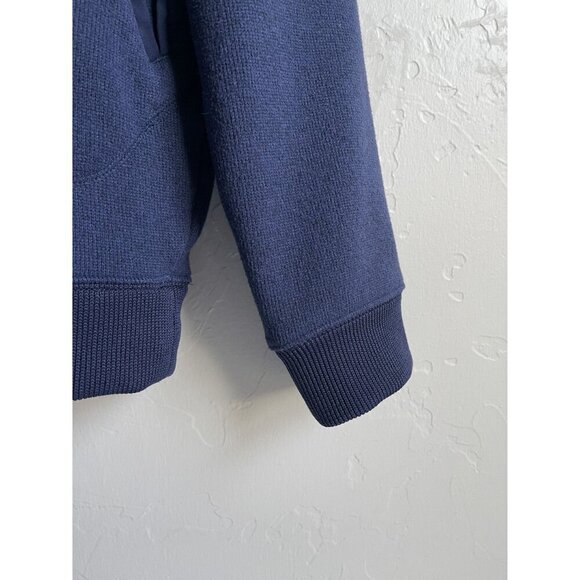 Under Armour Loose Fit Blue 1/4 Zip Fleece - Picture 7 of 8